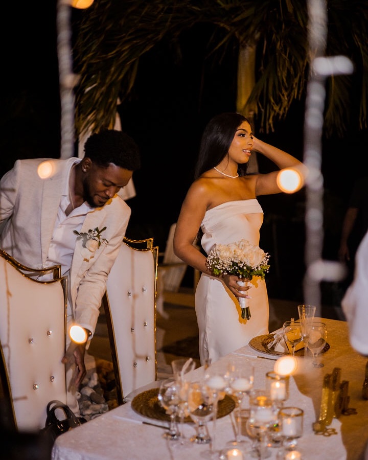 Wedding reception decor